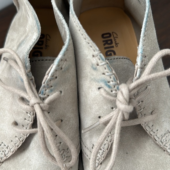 Clarks Originals Fairway Field leather suede moccasin Loafer 6.5 - Picture 9 of 11